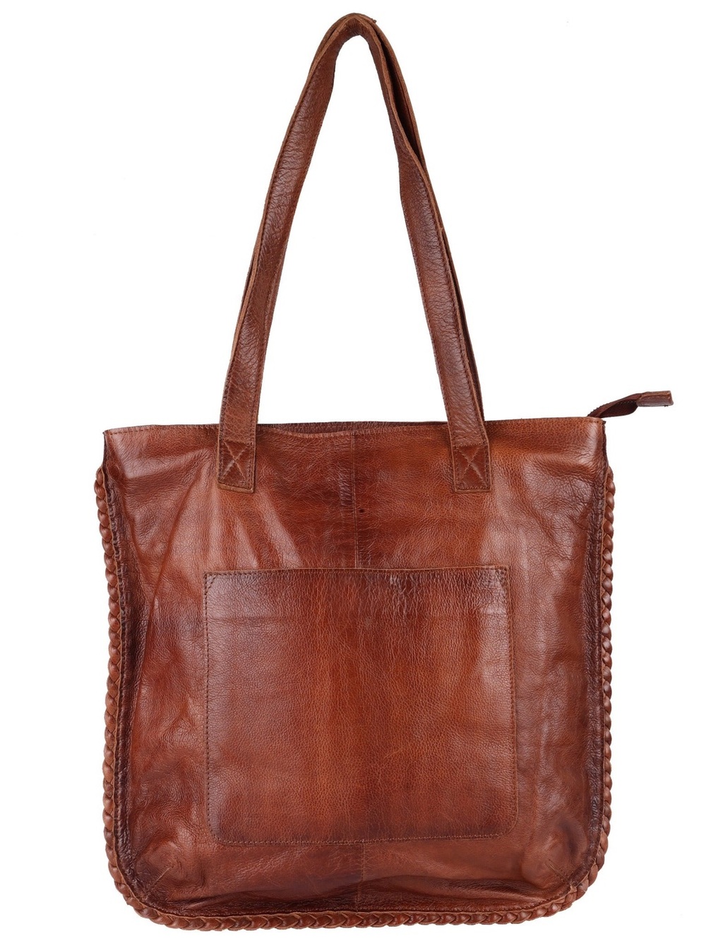 NEW Latico Lizzie Leather Walnut Brown Tote